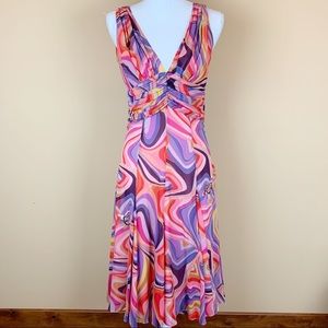 Karen Millen Silk Pucci Style Butterfly Dress